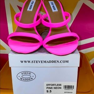 Bubble Gum Colored Kitten Heels